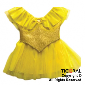 DISFRAZ PRINCESA LA BELLA TALLE 1 CR x 1